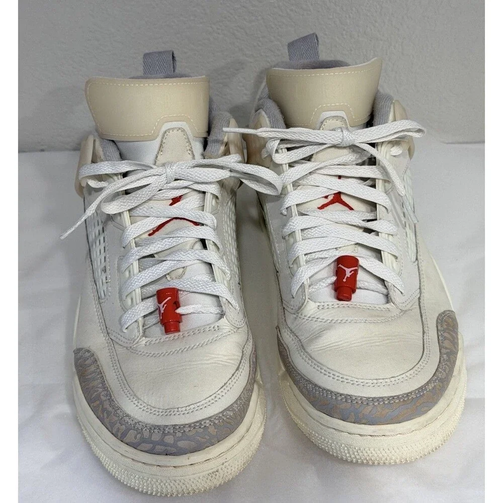 Jordan Spizike Low Coconut Milk FQ1759-100 Men’s Size 11 No OG Insoles EU 45